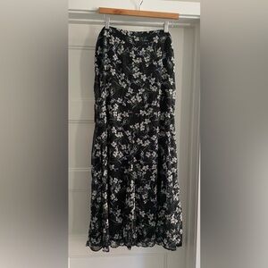 Banana Republic Factory Chiffon Maxi Skirt